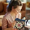 (US Local)Bucket Calf Diamond Painting Shopping Bag Diamond Art Shoulder Bag Commuting Bag Kits