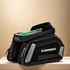 Bike Front Frame Bag Bike Storage Bag Waterproof Detachable Cycling Accessories