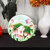 DIY Tulip White Rabbit -Ornaments Enamel Painting 30*30CM