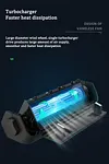 Laptop Cooler Notebook Cooler Adjustable Quiet 2600RPM USB Charging Suitable for Laptops Tablets Mobile Phone Cooling Stand Laptop Cooling Stand