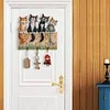 (US Local)Wooden Cat Diamond Art Hanging Hook Rail Diamond Painting Art Craft Wall Hooks
