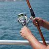 Bait Casting Fishing Reel Handle Rocker Aluminum Alloy Fishing Reel Arm (Gold)