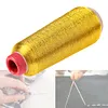 >SALE<Computer Cross-stitch Embroidery Thread Textile Metallic Yarn Woven(Gold)