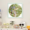 Childhood Friend-14CT Stamped Cross Stitch 38*38cm/14.96*14.96in