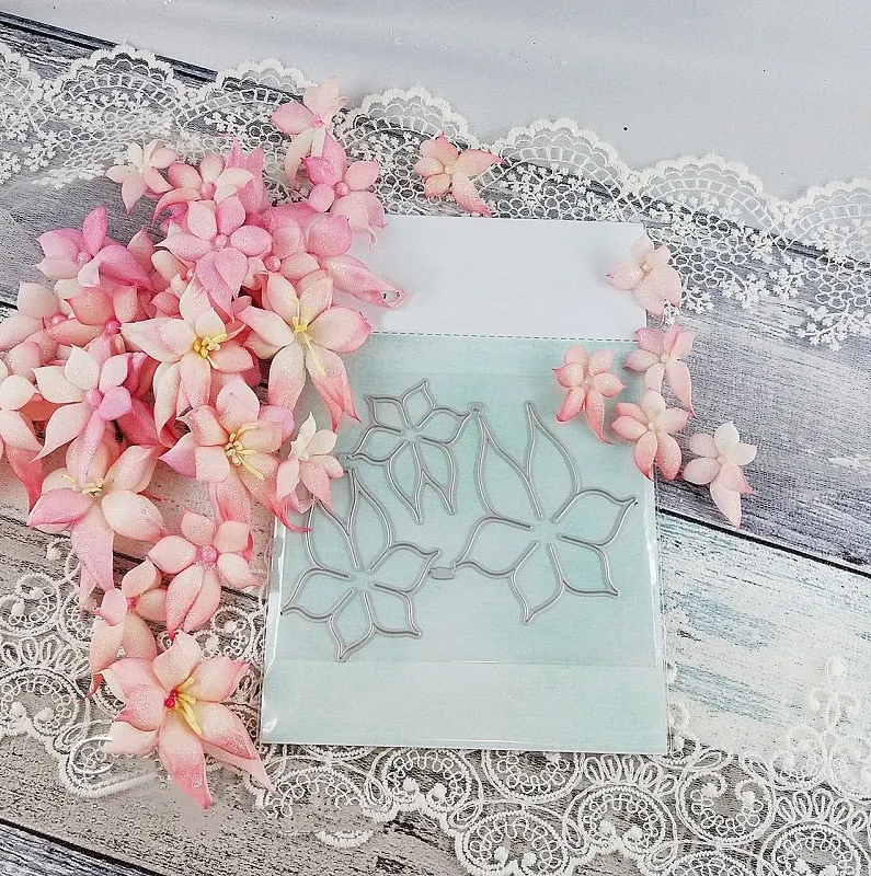 Piggy Craft metal cutting dies cut die mold Various flower series Scrapbook paper craft knife mould blade punch stencils dies