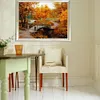 (Autumn)Scenery - Landscape Paint By Numbers Acrylic Painting