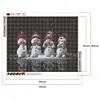 Snowman - Full Round Diamond Painting(40x50cm)