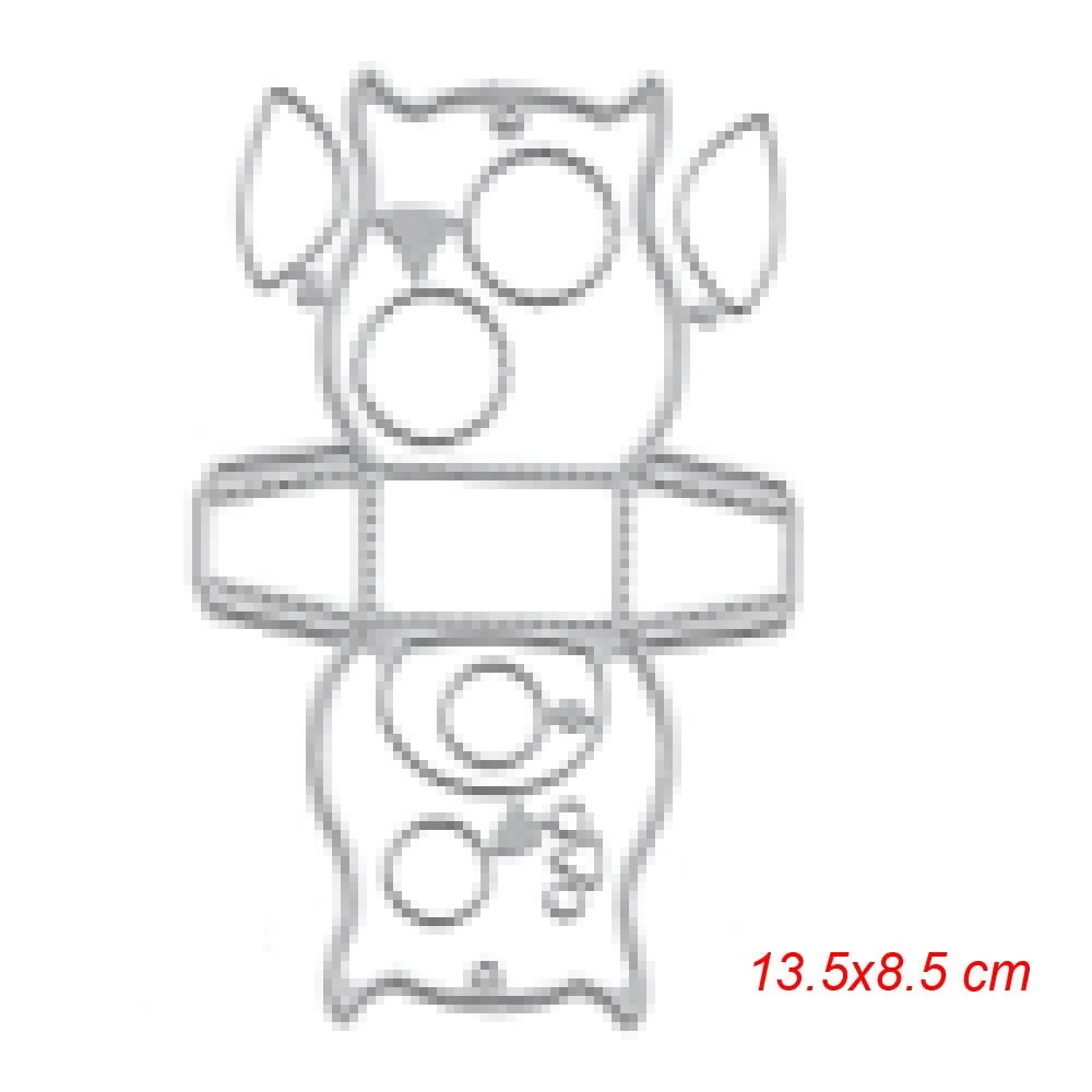 Metal Cutting Dies Cut Dies Owl Stencils and Stamps for DIY Scrapbooking Paper Album Craft Dies Template New Design in 2019