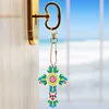 6pcs/set Cross Diamond Painting Keychain DIY Diamond Mosaic Kit Bag Pendant 