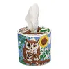 DIY Diamond Painting Handmade Tissue Holder Rhinestones Decorative Tissue Box