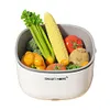 Ultrasonic Fruit and Vegetable Washing Machine Vegetables Cleaning Basket