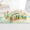 Greenhouse-Pop Up Greeting Card