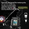 Solar Charging TPMS Motorcycle Tire Pressure Sensors Motorbike Tire Pressure
