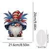 >SALE<PVC Round Special Shaped Independence Day Desktop Diamond Art Kits Bedroom Decor
