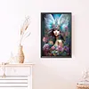 Feather Angel Girl - Round AB Drills Diamond Painting(65*45cm)