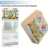Acrylic Double Sided Christmas 5D DIY Diamond Art Paper Towel Storage Rack Napkin Holder Kit