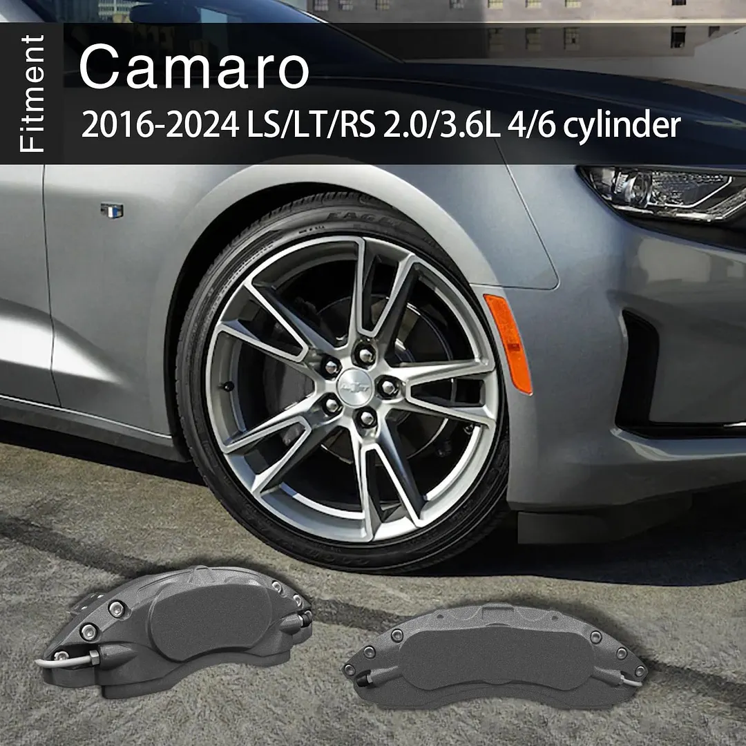 Car caliper modification: Aluminum alloy brake caliper cover decoration (aluminum alloy screw fixing type)