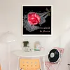 Flower - 9CT Full Beaded Cross Stitch Kit(35x35cm)