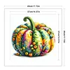 Watercolor Pumpkin-11CT Stamped Cross Stitch 45*45cm/17.72*17.72in