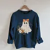 Women's Halloween Lace Ghost Princess Sweatshirt