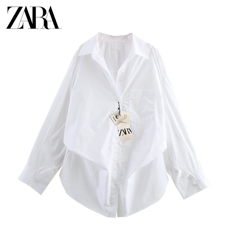 Nova ko&scaron;ulja dugih rukava s reverima ZARA&reg; 2025