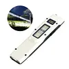 LED Ultra-thin Flashlight W/ Digital LED Display Outdoor Flat Shape Flashlights