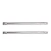 2 sections/set Coiled Tube Retainer Compact Structure Fork Tubes Threaded Pipe for Cross Stitch