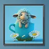 【Limited Stock Sale】Zodiac Sheep-Paint by Numbers Acrylic Painting 40*40CM