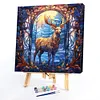 Christmas Winter-Paint by Numbers Acrylic Painting 40*40CM