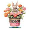  5D DIY Special Shape Diamond Painting Desk Ornament Easter Egg Bunny Gnome Decor Kit
