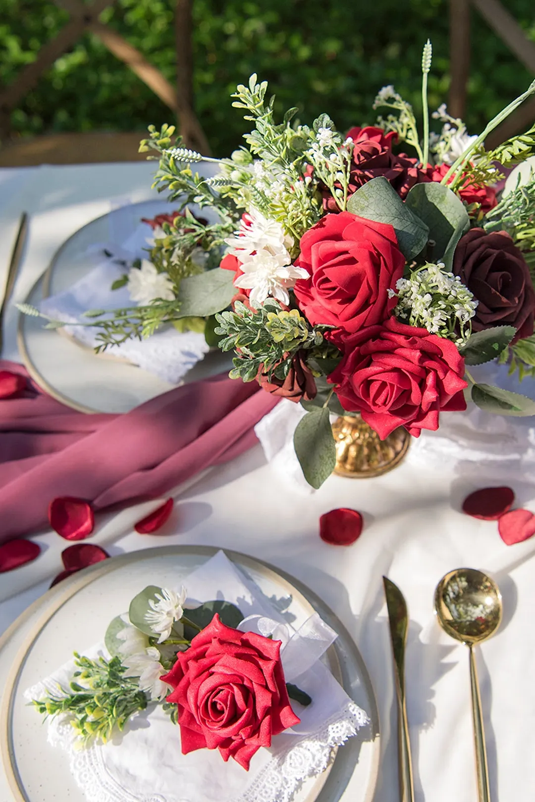 3" Foam Rose with Stem - 56 Colors