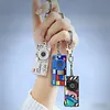 Thumb Camera with Long Battery Life Mini Camera Keychain Bag Charms with 1.47In IPS Screen 1440p 2K for Beginners Teens and Adults