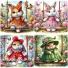 Rabbit - Round AB Drills Diamond Painting(35x35cm)