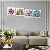 (US Local)4Pack Xmas-Special Shaped Diamond Painting Kit(30x30cm)