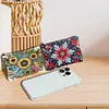 2pcs DIY Diamond Art Diamond Dot Card Pack Diamond Painting Coin Pouch (Sunflower)