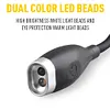 LED Neck Reading Light Flexible Book Light Adjustable Rechargeable Flashlight