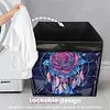 (US Local)DIY Diamond Painting Storage Box Canvas Organizer Box Diamond Painting Kit (J)