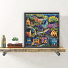 Village - Round/Square AB Drills Diamond Painting(45*45cm)