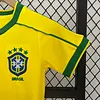 1998 Retro KIDS Brazil Home Football Shirt 1:1 Thai Quality