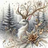 (Multi-Style)Winter Scenery-11CT Stamped Cross Stitch 40*40cm/15.75*15.75in