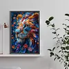 Diamond Painting -DIY Round Drill Flower Lion(40x60cm)