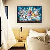 Disney Family-18CT Stamped Cross Stitch 70*50cm(Big Size)