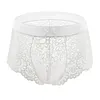 Men's Sissy Lingerie Lace Underwear Floral Bra Bowknot Strappy Bra Top Crossdressing Nightwear