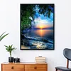Beach-11CT Stamped Cross Stitch Kit(36x46cm)