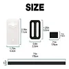 Swimming Pool Solar Cover Straps Kit Universal Solar Blanket Cord Buckle