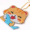 >SALE<5pcs DIY Easter Egg Diamond Painting Keychain Crystal Drill Keyring (YS008)