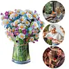 3D Paper Pop Up Flower Bouquet Greeting Card (Little Daisy)