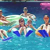 Swimming Training Fins Diving Shoes Non Slip Portable for Kids Girls Boys Adults