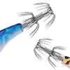 Luminous Fishing Lure 90mm 7g Squid Jigs Fishing Bait Prawn Hook Artificial Bait