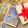 8pcs/set DIY Special Shape Diamond Painting DIY Coaster with Holder (Celadon)